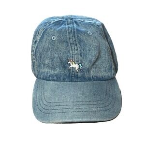 Empyre blue Denim Vintage? Unicorn Adjustable hat. Women's